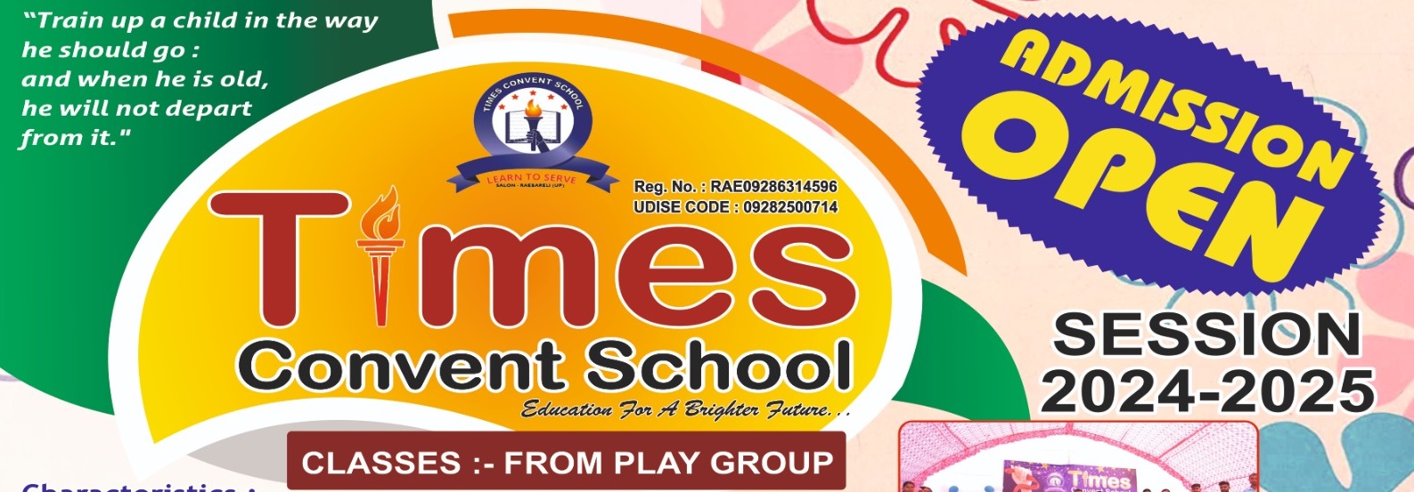 Banner : TIMES CONVENT SCHOOL  